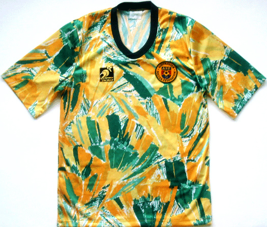 قميص منتخب أستراليا في عام 1990