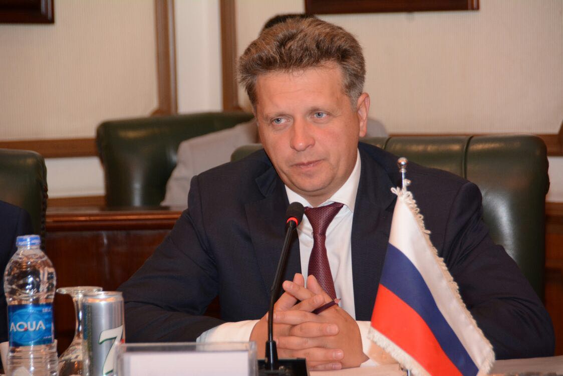 وزير النقل الروسى مكسيم سوكولوف