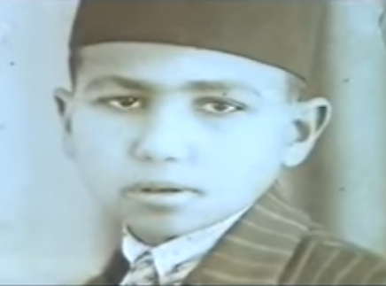 عثمان أحمد عثمان في مرحلة الطفولة