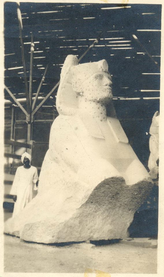 ترميم تمثال نهضة مصر 1