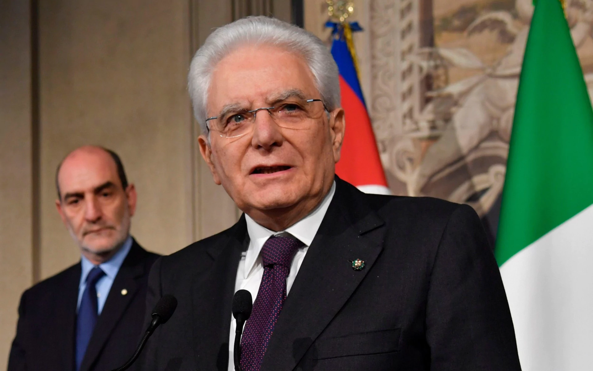الرئيس الإيطالي - سيرجيو ماتاريلا
