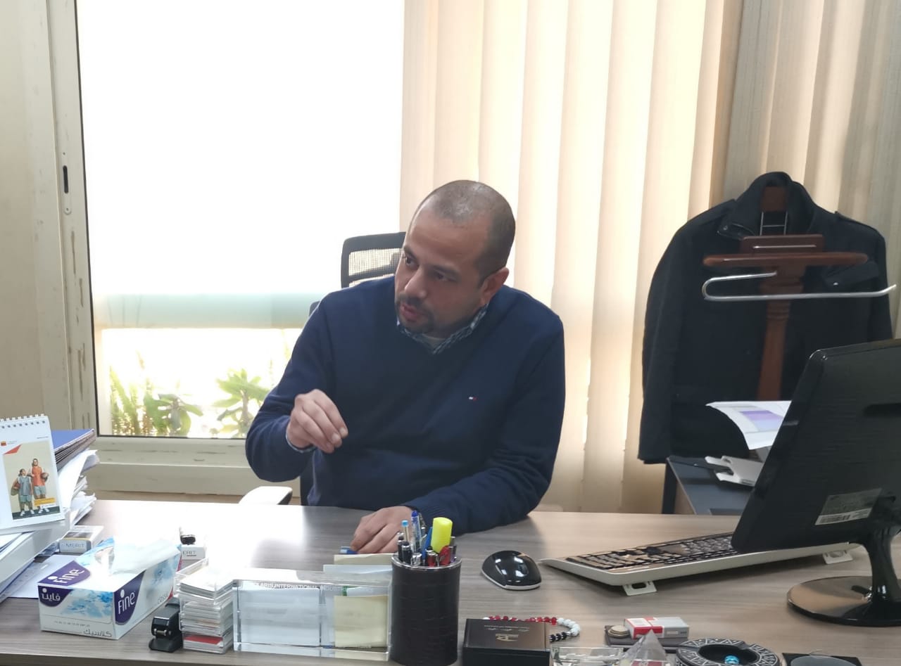 المهندس باسل شعيرة نائب مدير عام بولاريس باركس خلال حواره مع "دوت مصر"