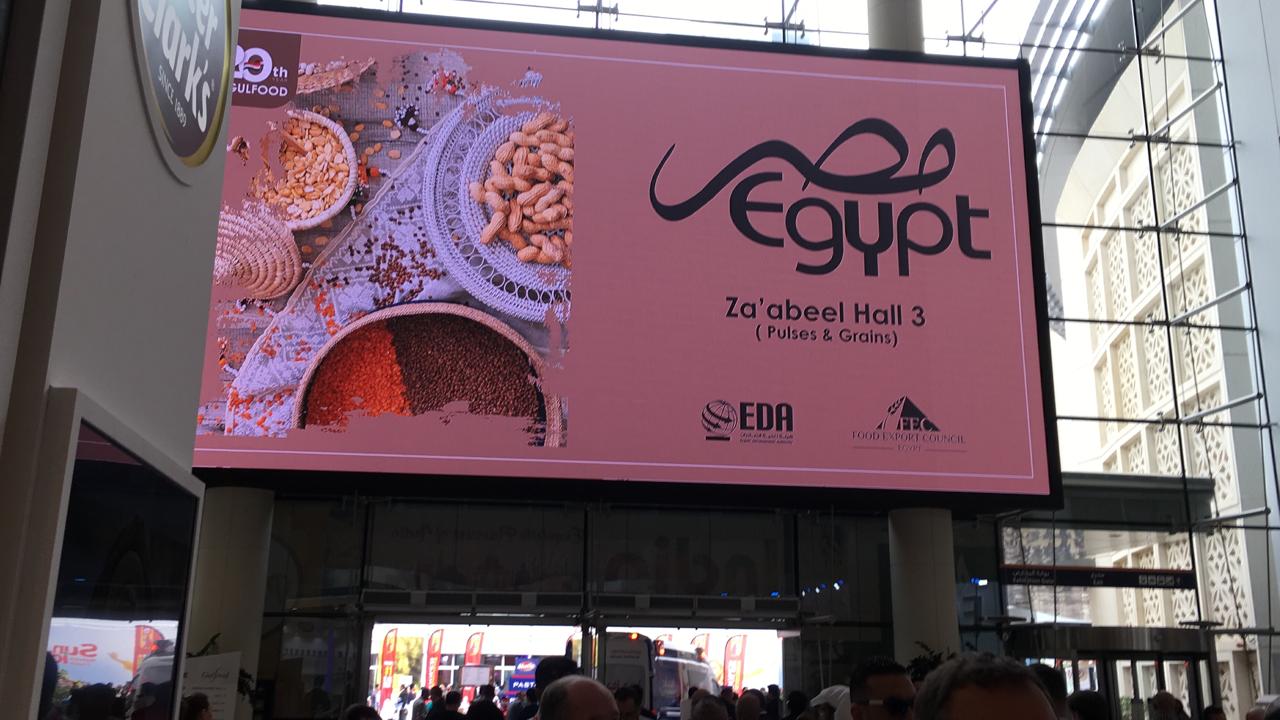 الشركات المصرية بمعرض جلفود للأغذية والمشروبات