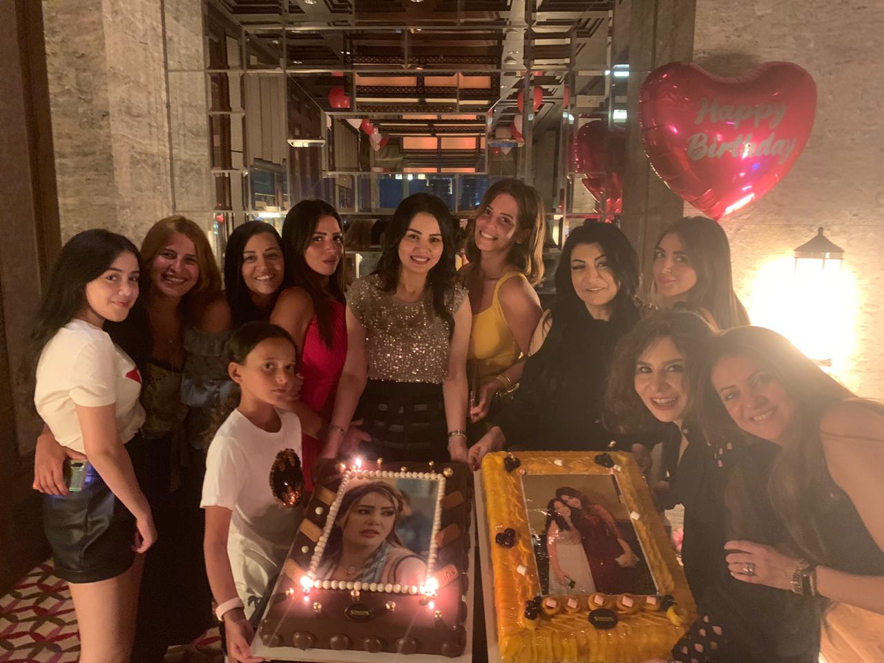 دينا فؤاد تحتفل بعيد ميلادها (7)