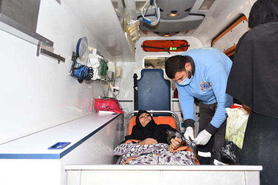 الرئيس السيسي يوجه بعلاج الطفلة شهد عصام بمركز طامية في الفيوم (9)