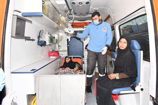 الرئيس السيسي يوجه بعلاج الطفلة شهد عصام بمركز طامية في الفيوم (16)