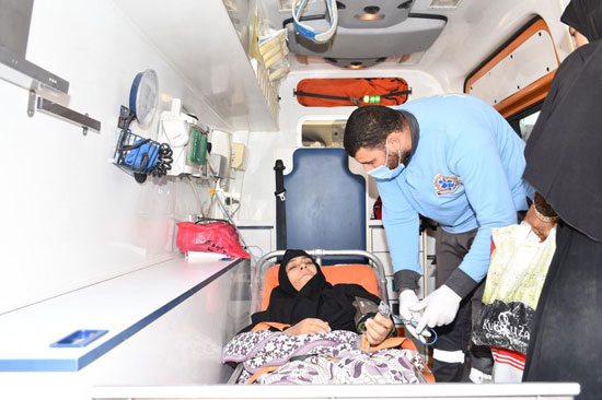 الرئيس السيسي يوجه بعلاج الطفلة شهد عصام بمركز طامية في الفيوم (13)