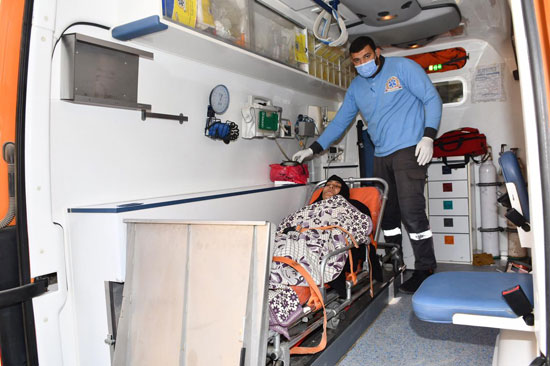 الرئيس السيسي يوجه بعلاج الطفلة شهد عصام بمركز طامية في الفيوم (5)