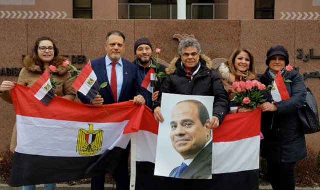  مشاركة المصريين فى الخارج بالانتخابات الرئاسية