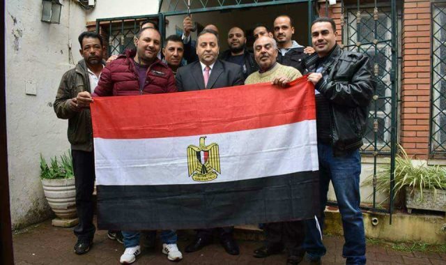 المصريين بالجزائر يشاركون بالانتخابات الرئاسية