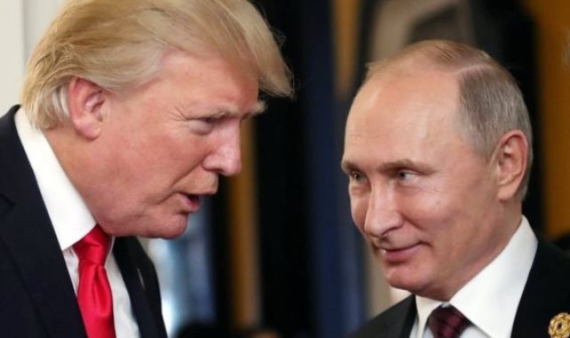 الرئيس الروسي فلادمير بوتين والرئيس الأمريكى دونالد ترامب