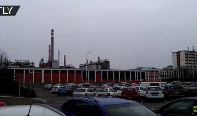 مصنع كيميائي شمال العاصمة التشيكية براغ