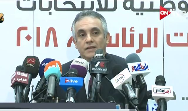 المستشار محمود حلمى الشريف، نائب رئيس الهيئة الوطنية للانتخابات