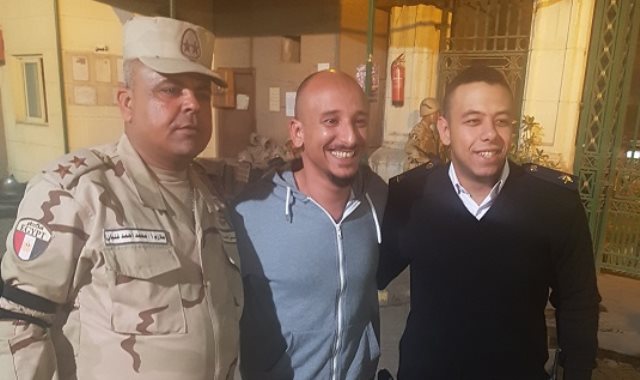 الإعلامي خالد منصور مع قيادات الجيش والشرطة 