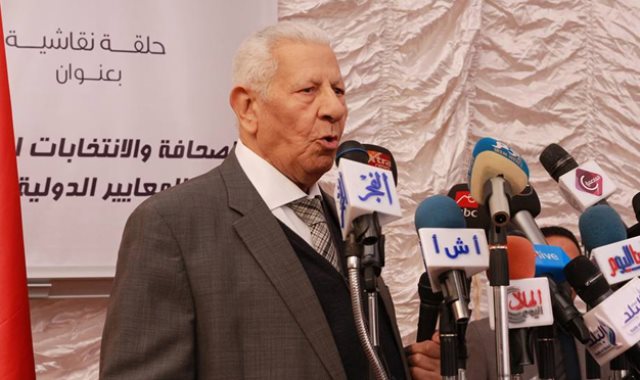 الكاتب مكرم محمد أحمد رئيس المجلس الأعلى لتنظيم الصحافة والإعلام 