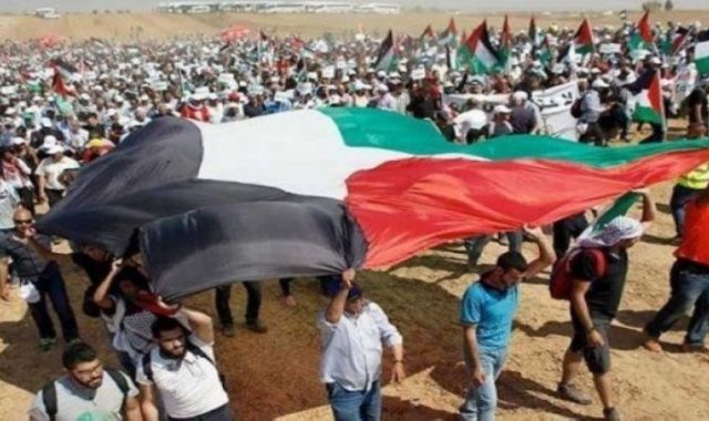 العلم الفلسطينى 