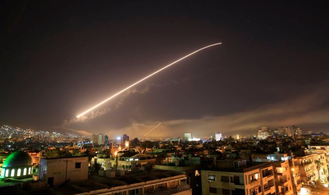 الضربة الأمريكية لسوريا