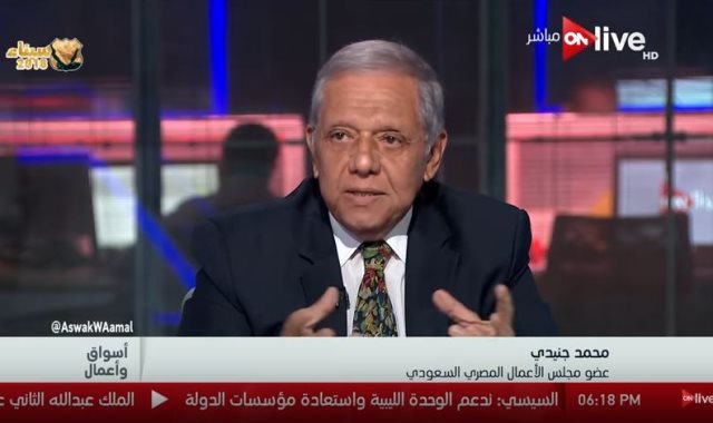 محمد جنيدي عضو مجلس الأعمال المصري السعودي