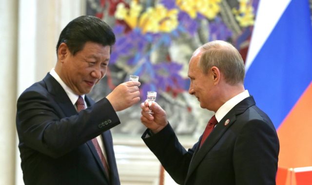 الرئيسان الروسي والصيني
