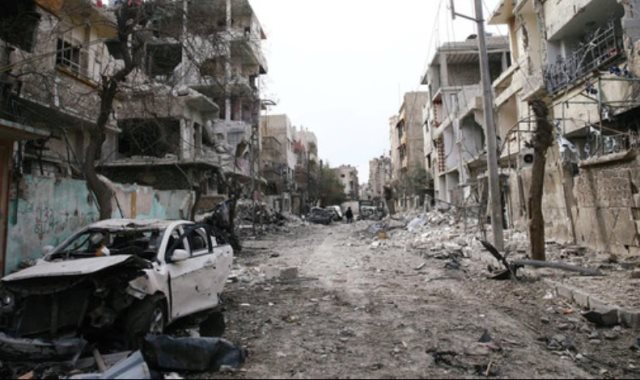 موقع الهجوم الكيماوي بسوريا