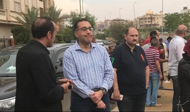 وزير الإسكان مصطفى مدبولي أثناء تواجده بالتجمع الخامس 