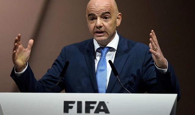 جياني إنفانتينو رئيس الاتحاد الدولي لكرة القدم فيفا