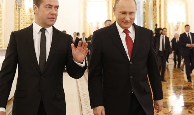 بوتين وميديفيديف