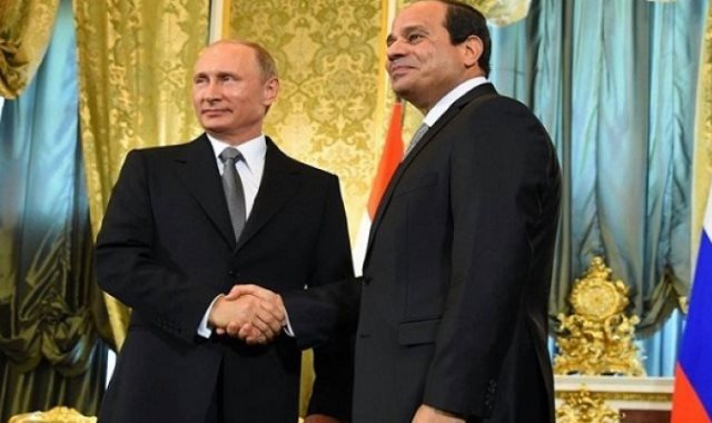 الرئيس المصري ونظيره الروسي