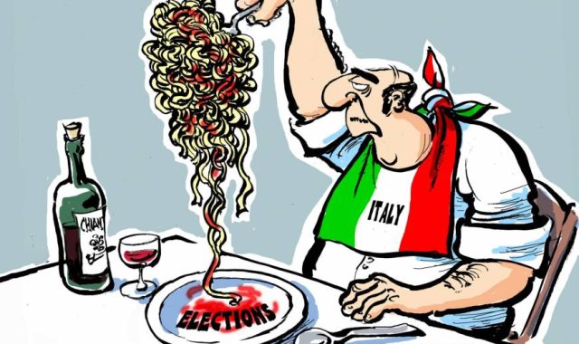الأزمة السياسية في إيطاليا
