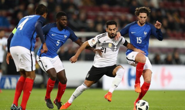 مباراة فرنسا والمانيا