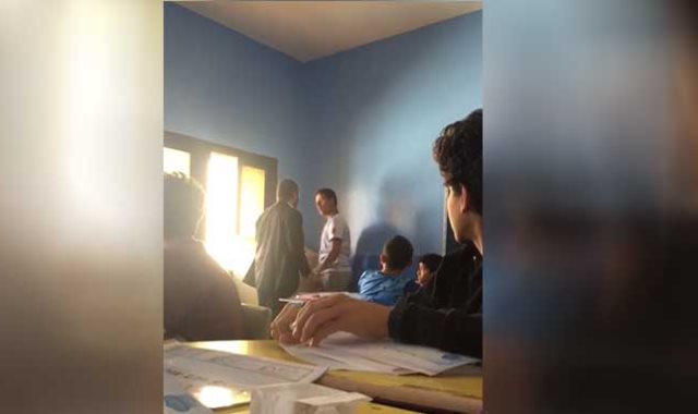 اعتداء معلم على طالب بالسعودية