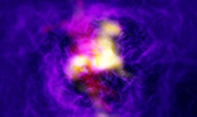 اكتشاف "نافورة" غازية في مجرة تبعد عن الأرض