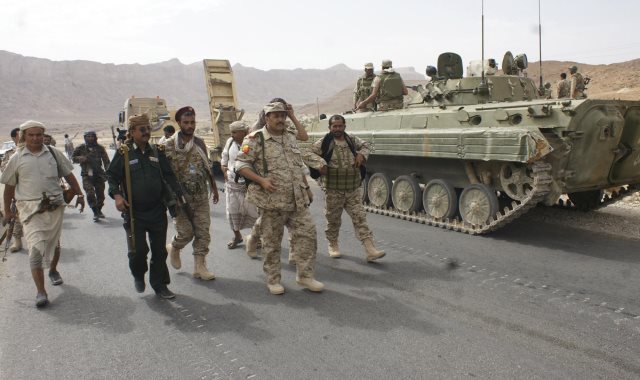 الجيش اليمنى - صورة أرشيفية 