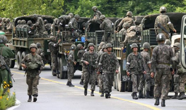 الجيش الكورى الجنوبي