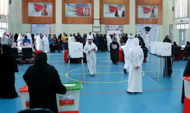 جانب من انتخابات البحرين 