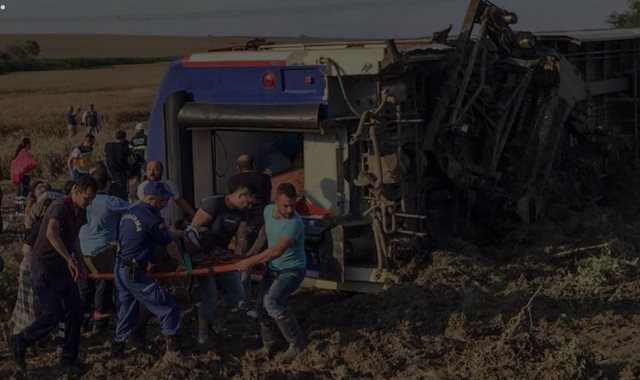  حوادث القطارات فى تركيا
