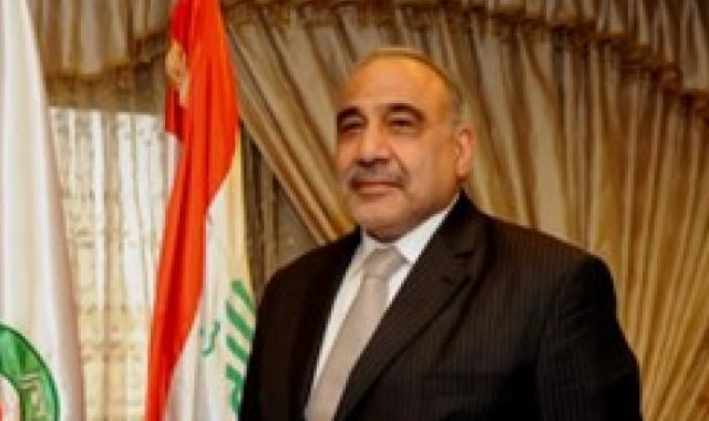 رئيس الوزراء العراقى عادل عبد المهدى