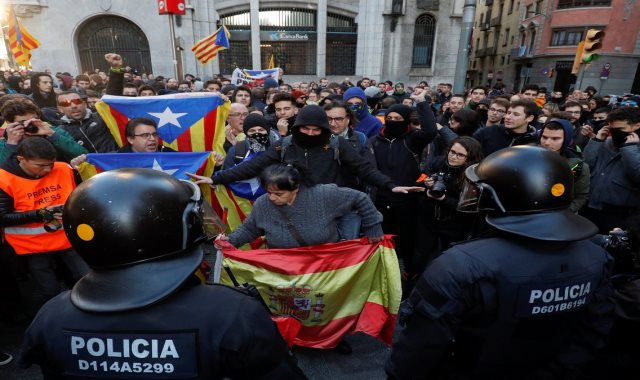 احتجاجات كتالونيا