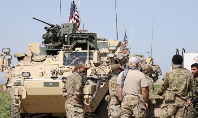 القوات الأمريكية فى سوريا