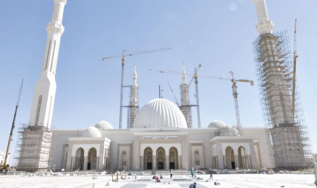 مسجد الفتاح العليم فى العاصمة الإدارية الجديدة