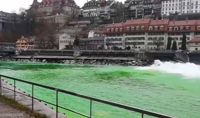 النهر الأخضر بدون سترات صفراء.. أحدث طرق الاحتجاج في سويسرا