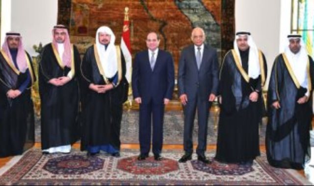 السيسي يستقبل عبد الله بن محمد آل شيخ رئيس مجلس الشورى السعودي