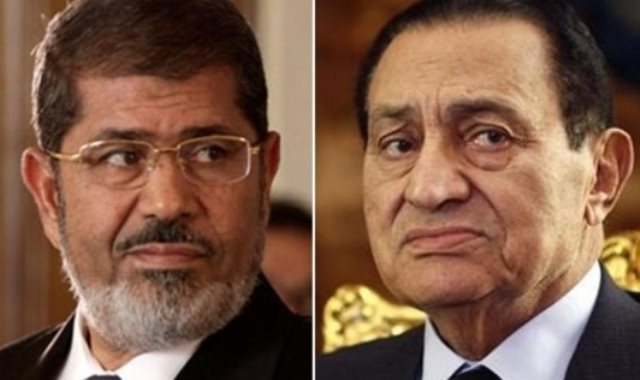  مبارك. محمد مرسي.