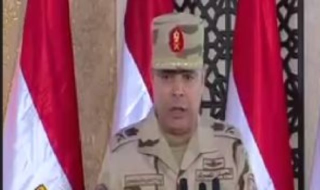 اللواء أركان حرب على عادل عشماوى قائد المنطقة الشمالية العسكرية