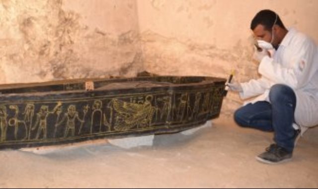 الاكتشافات الاثرية المصرية
