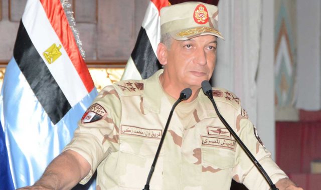 الفريق أول محمد زكى القائـد العام للقـوات المسلحة وزير الدفـاع