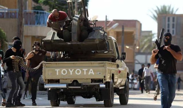 المسلحون فى ليبيا