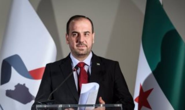 نصر الحريرى رئيس هيئة التفاوض بالمعارضة السورية