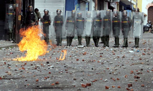 اشتباكات فنزويلا 