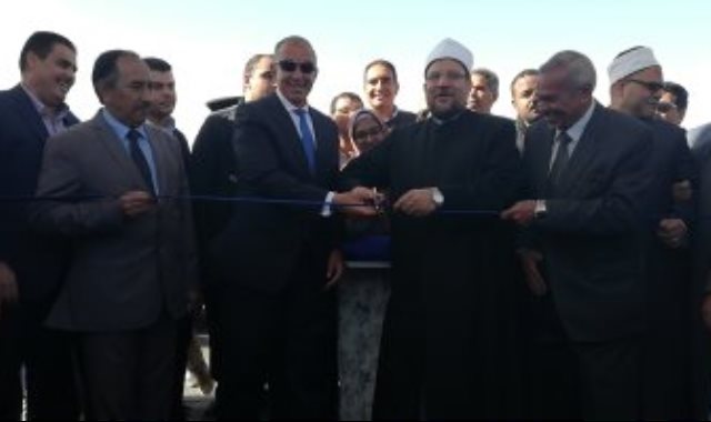 جانب من افتتاح وزير الأوقاف لمدينة الحرفيين بالغردقة